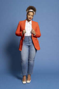 Rachel Rodgers standing