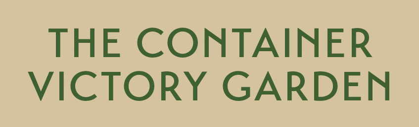 The Container Victory Garden